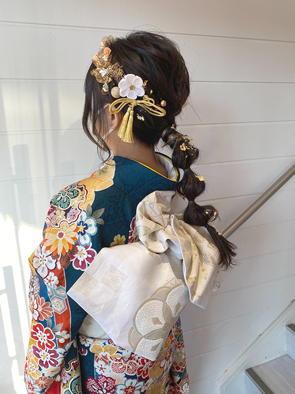 成人式の着付け・ヘアメイク