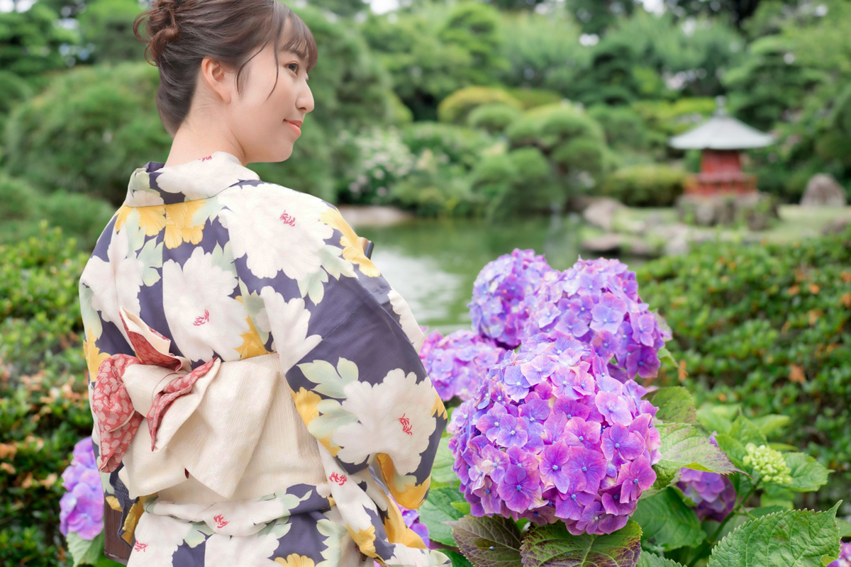 浴衣着付け