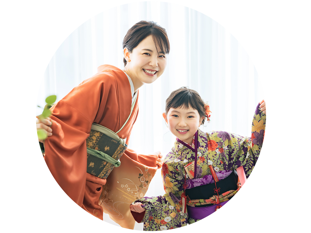 水戸七五三の着付け